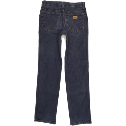 Wrangler Texas Men Blue Straight Regular Stretch Jeans W32 L34