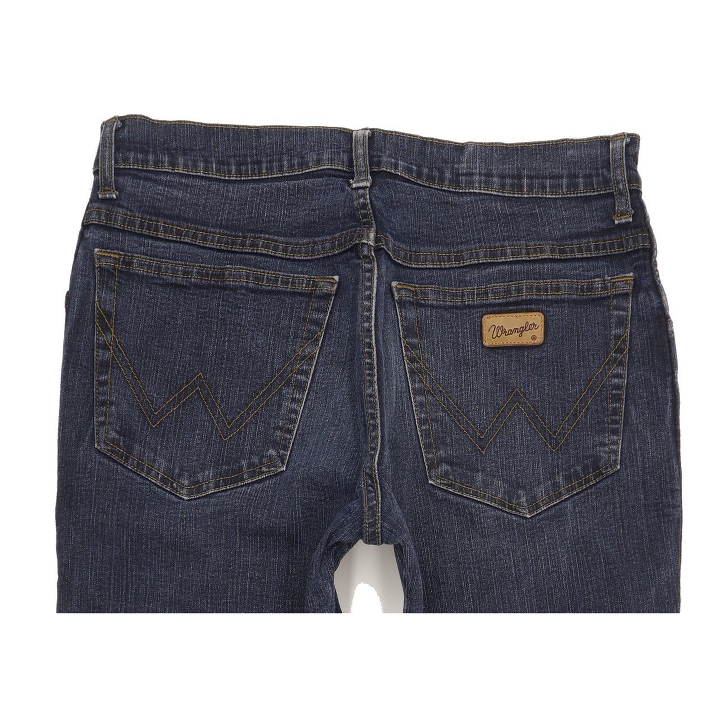 Wrangler Texas Men Blue Straight Regular Stretch Jeans W32 L34