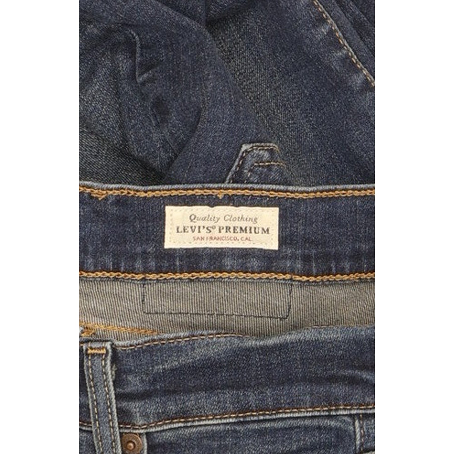 Levi's 724 Women Blue Straight Slim Stretch Jeans W25 L30