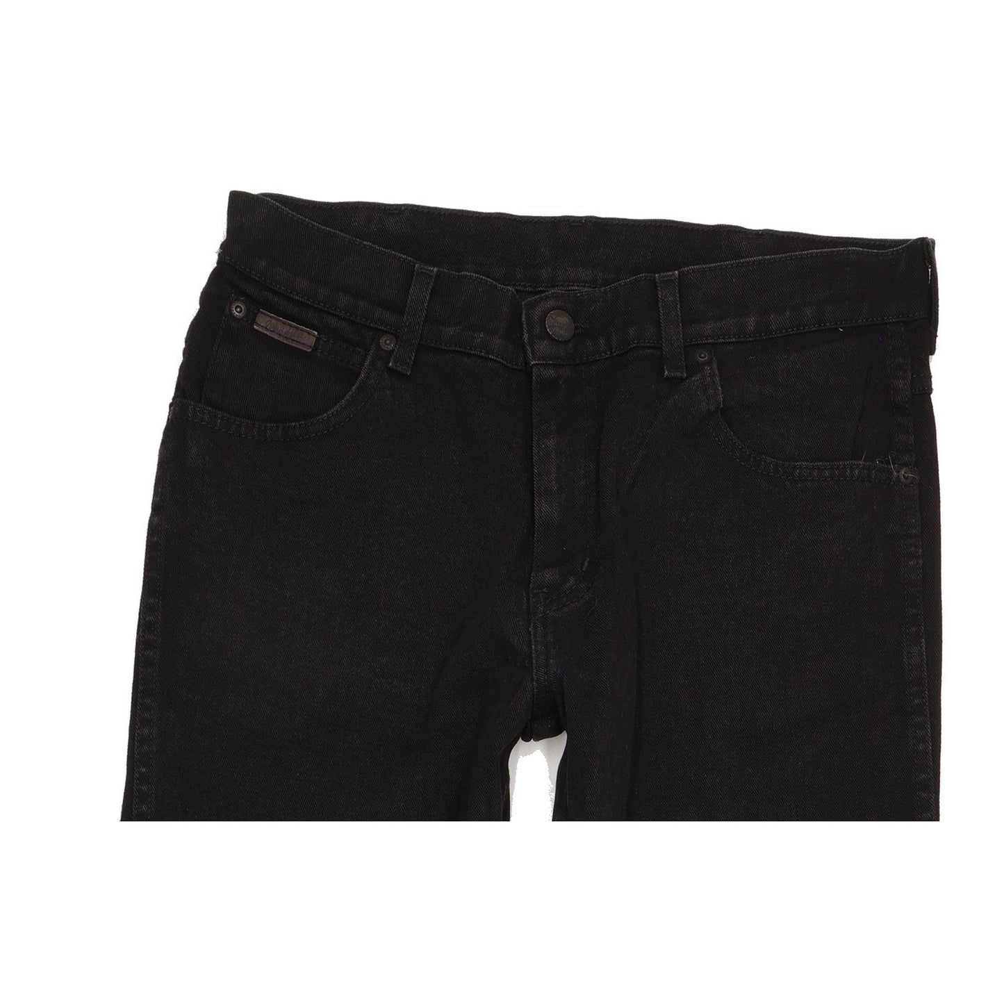 Wrangler Texas Men Black Straight Regular Stretch Jeans W32 L30