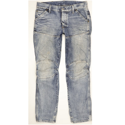G-Star Elwood Men Blue Straight Regular Jeans W33 L32
