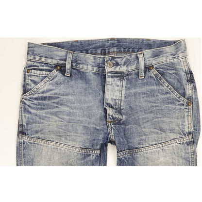 G-Star Elwood Men Blue Straight Regular Jeans W33 L32