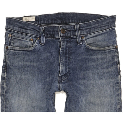 Levi's 511 Men Blue Straight Slim Stretch Jeans W33 L33