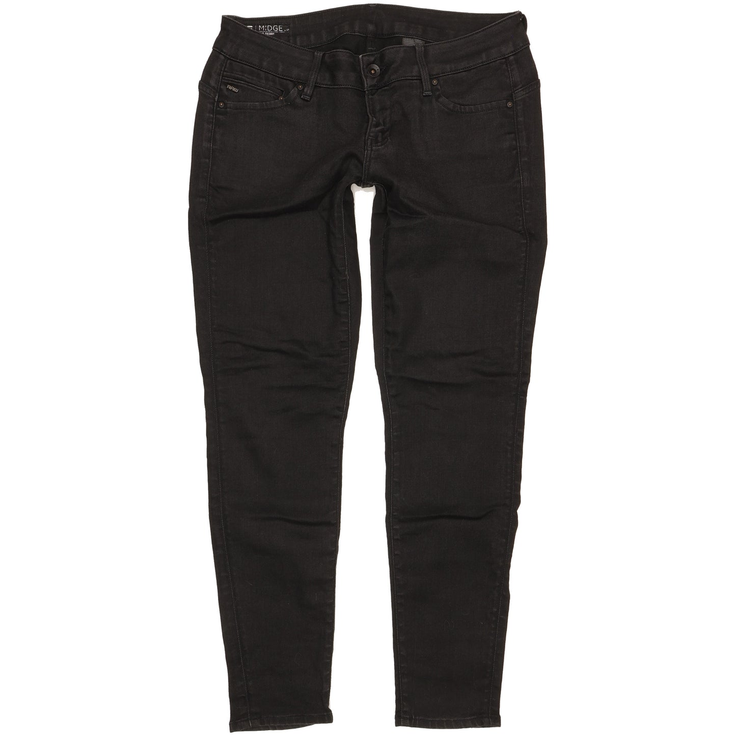 G-Star Midge Women Black Skinny Slim Stretch Jeans W30 L29