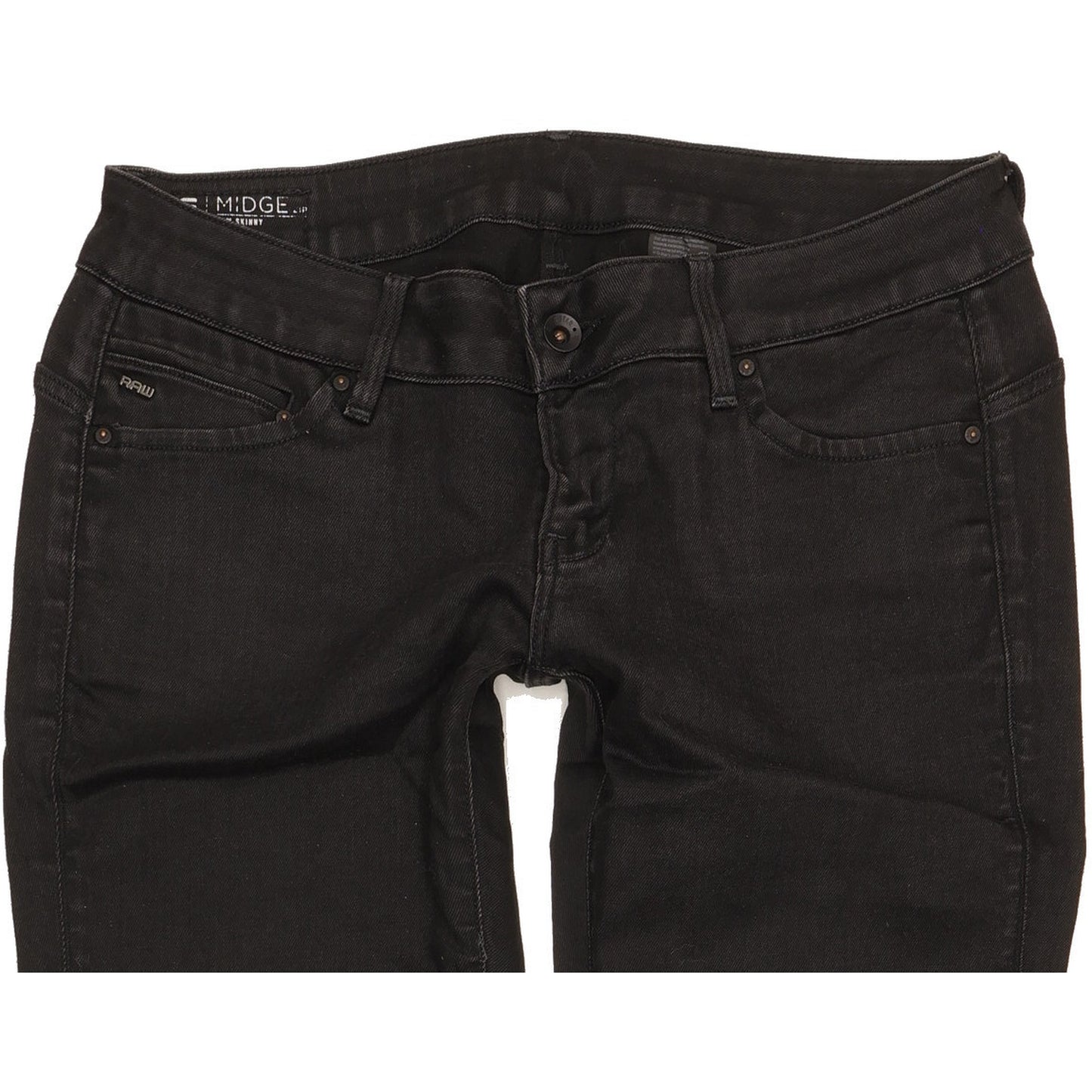 G-Star Midge Women Black Skinny Slim Stretch Jeans W30 L29