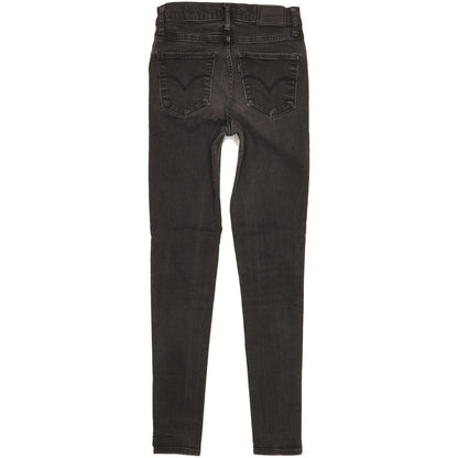 Levi's 720 Women Black Skinny Slim Stretch Jeans W26 L29