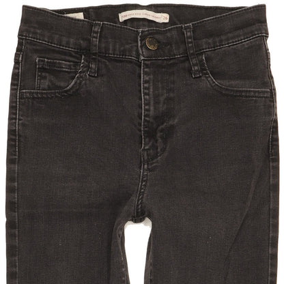 Levi's 720 Women Black Skinny Slim Stretch Jeans W26 L29
