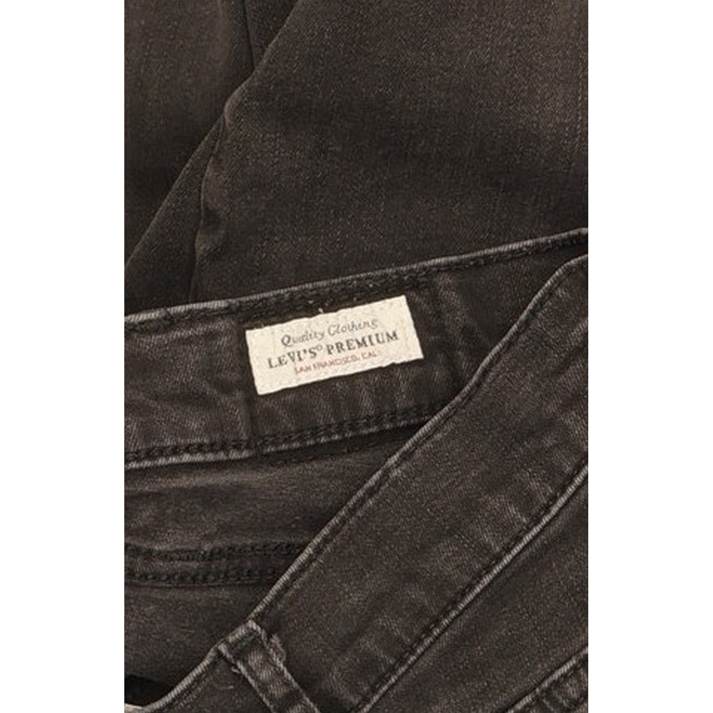 Levi's 720 Women Black Skinny Slim Stretch Jeans W26 L29