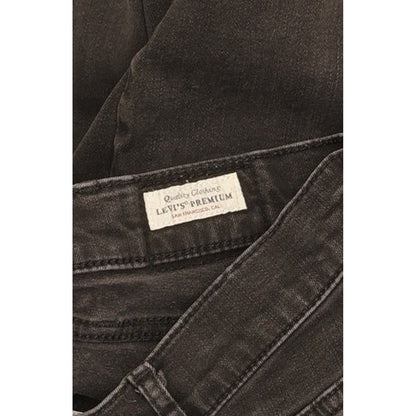Levi's 720 Women Black Skinny Slim Stretch Jeans W26 L29