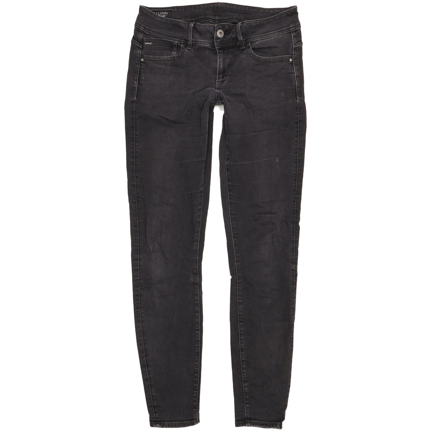 G-Star Lynn Women Black Skinny Slim Stretch Jeans W32 L35
