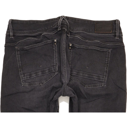 G-Star Lynn Women Black Skinny Slim Stretch Jeans W32 L35