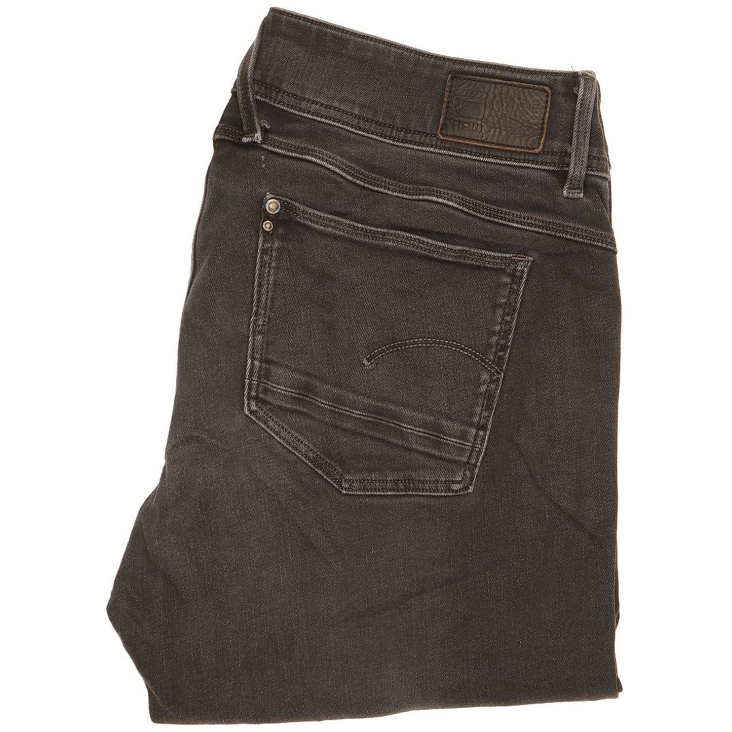 G-Star Lynn Women Black Skinny Slim Stretch Jeans W32 L35