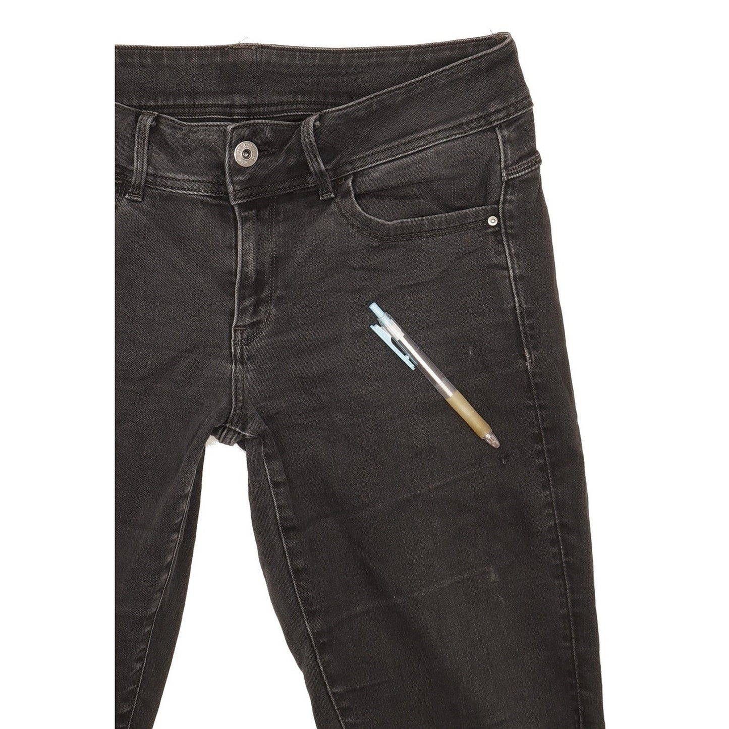 G-Star Lynn Women Black Skinny Slim Stretch Jeans W32 L35