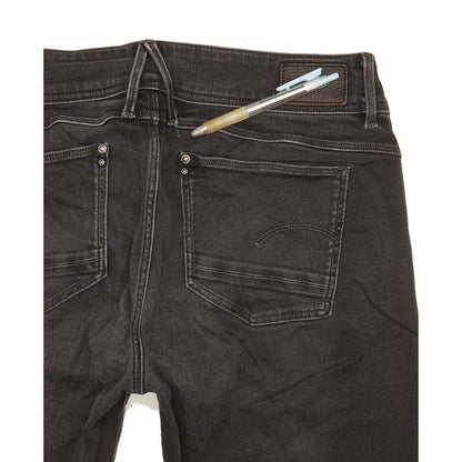 G-Star Lynn Women Black Skinny Slim Stretch Jeans W32 L35