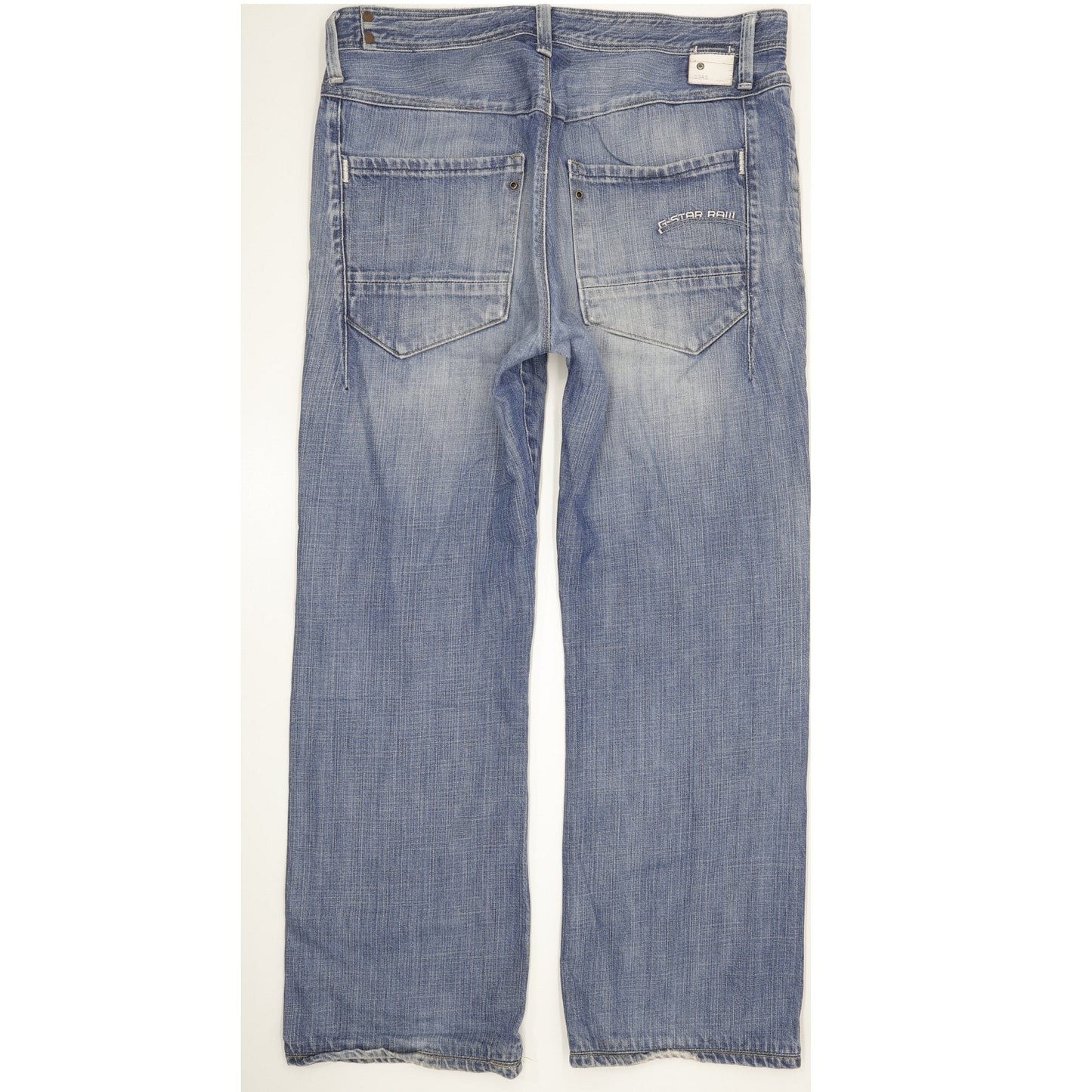 G-Star New Locker Men Blue Straight Regular Jeans W34 L30