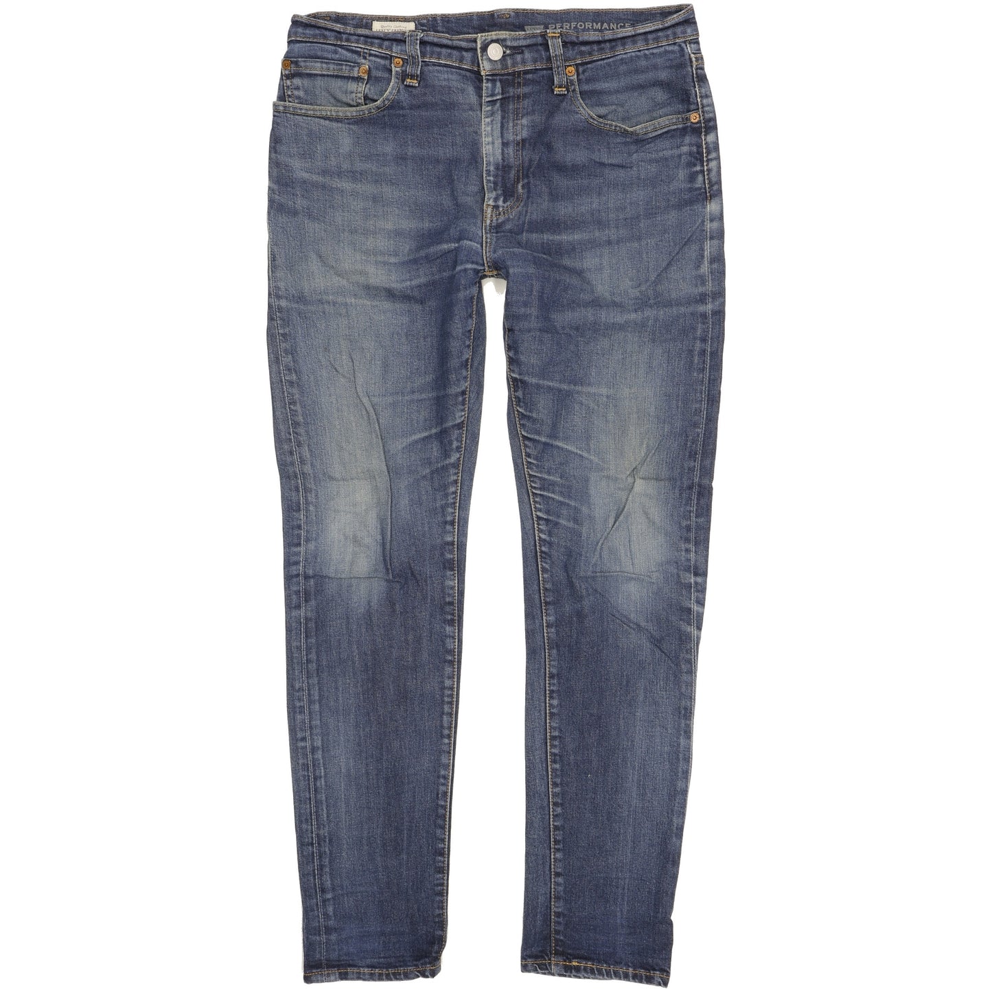 Levi's 512 Men Blue Tapered Slim Jeans W33 L31