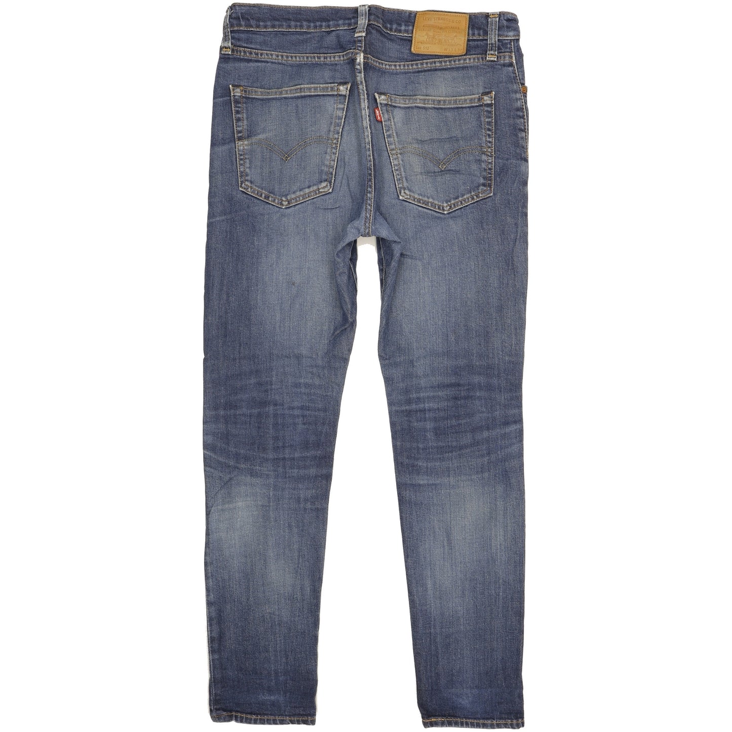 Levi's 512 Men Blue Tapered Slim Jeans W33 L31