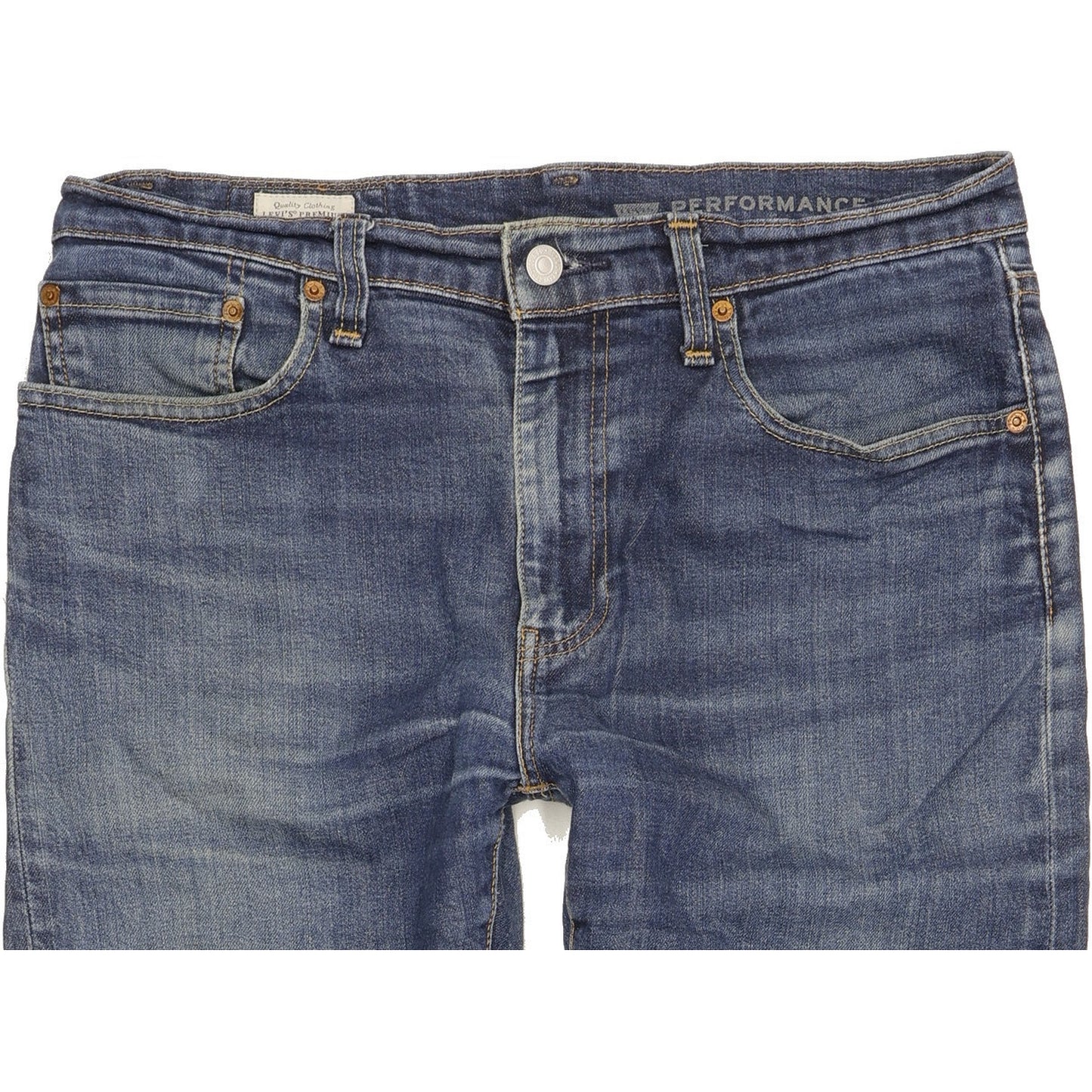 Levi's 512 Men Blue Tapered Slim Jeans W33 L31
