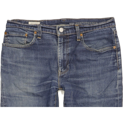 Levi's 512 Men Blue Tapered Slim Jeans W33 L31