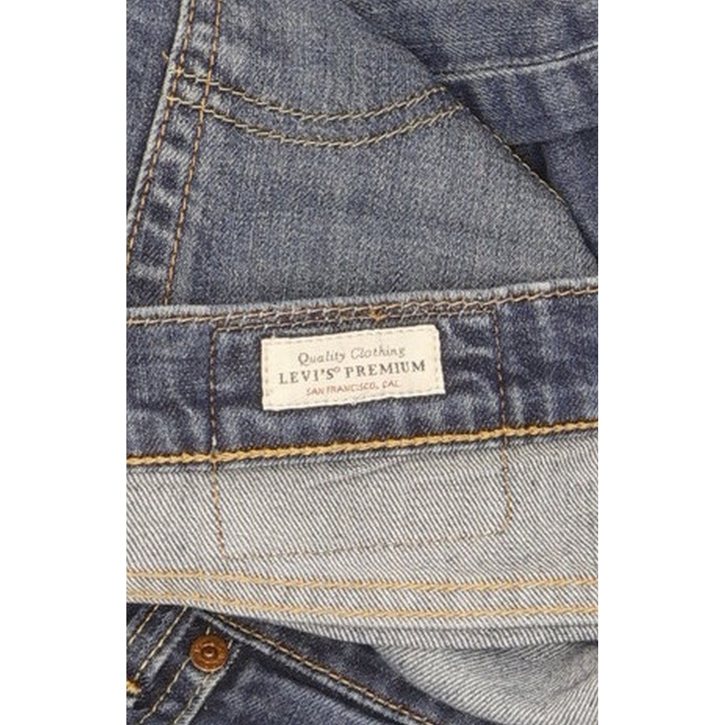 Levi's 512 Men Blue Tapered Slim Jeans W33 L31