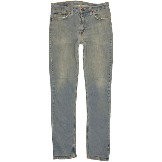 Levi's 511 Men Blue Straight Slim Stretch Jeans W34 L33