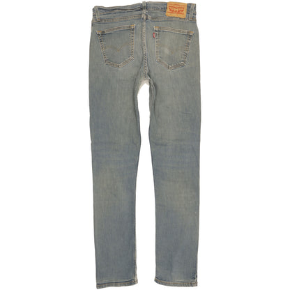 Levi's 511 Men Blue Straight Slim Stretch Jeans W34 L33