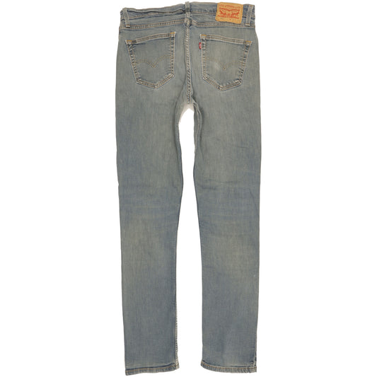 Levi's 511 Men Blue Straight Slim Stretch Jeans W34 L33