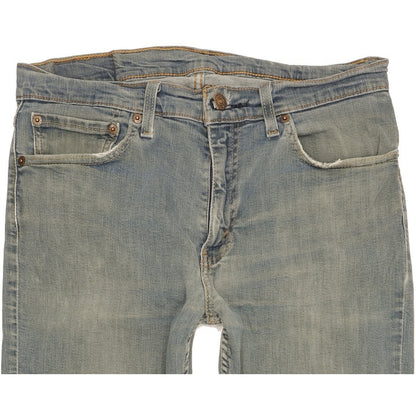 Levi's 511 Men Blue Straight Slim Stretch Jeans W34 L33