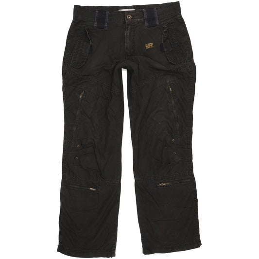 G-Star Clockhouse Men Black Straight Regular Jeans W33 L31