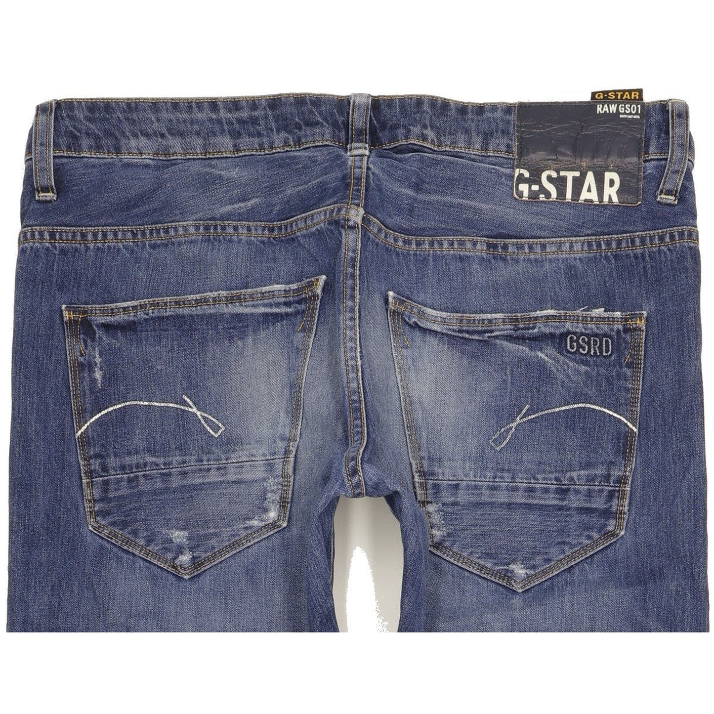 G-Star Morris Men Blue Straight Regular Jeans W33 L31