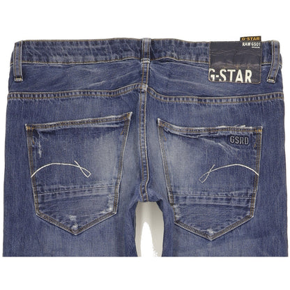 G-Star Morris Men Blue Straight Regular Jeans W33 L31