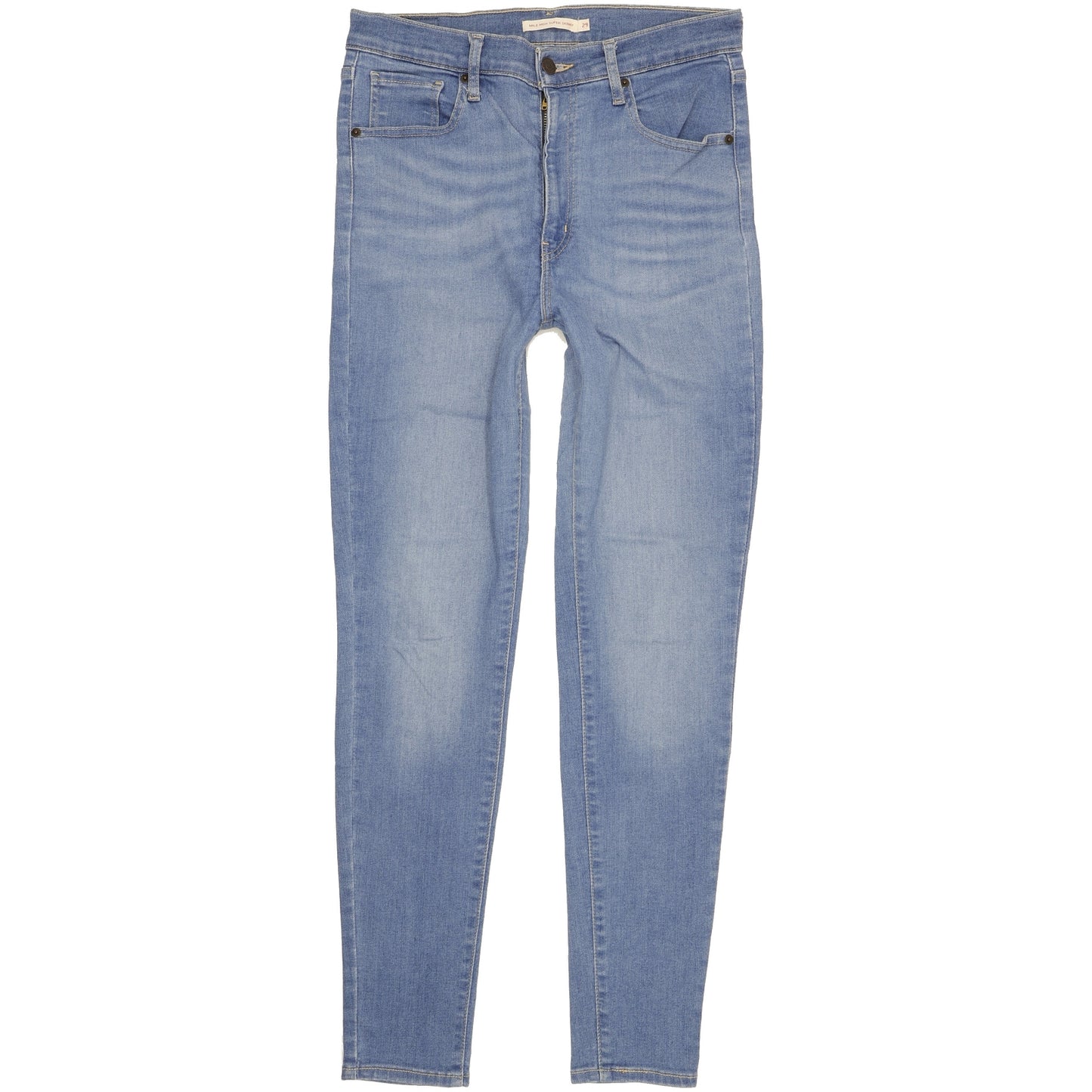 Levi's Mile Blue Skinny Slim Stretch Jeans High Waisted W29 L31