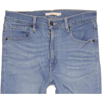 Levi's Mile Blue Skinny Slim Stretch Jeans High Waisted W29 L31