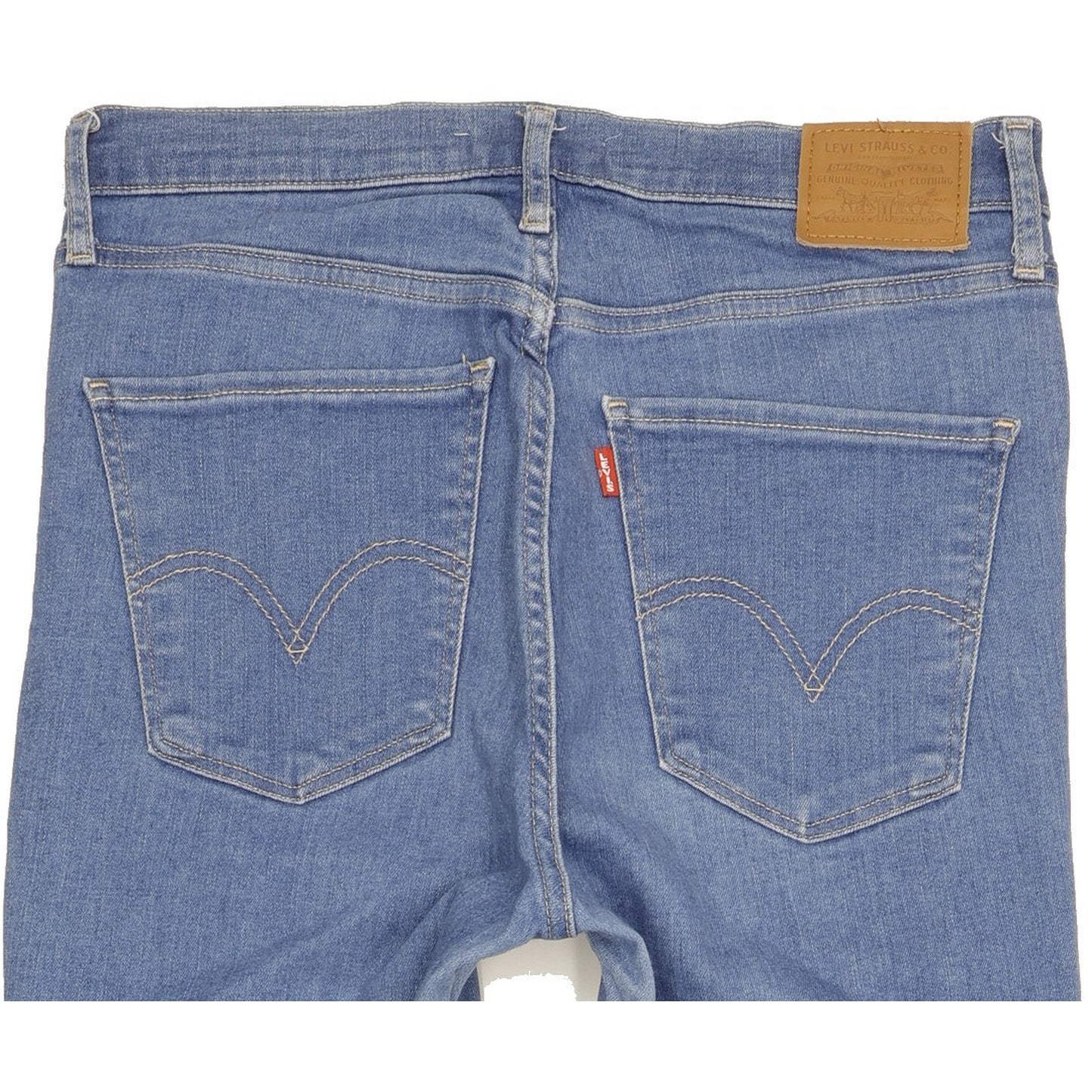 Levi's Mile Blue Skinny Slim Stretch Jeans High Waisted W29 L31