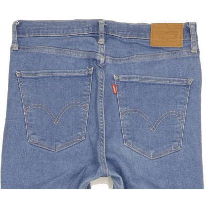 Levi's Mile Blue Skinny Slim Stretch Jeans High Waisted W29 L31