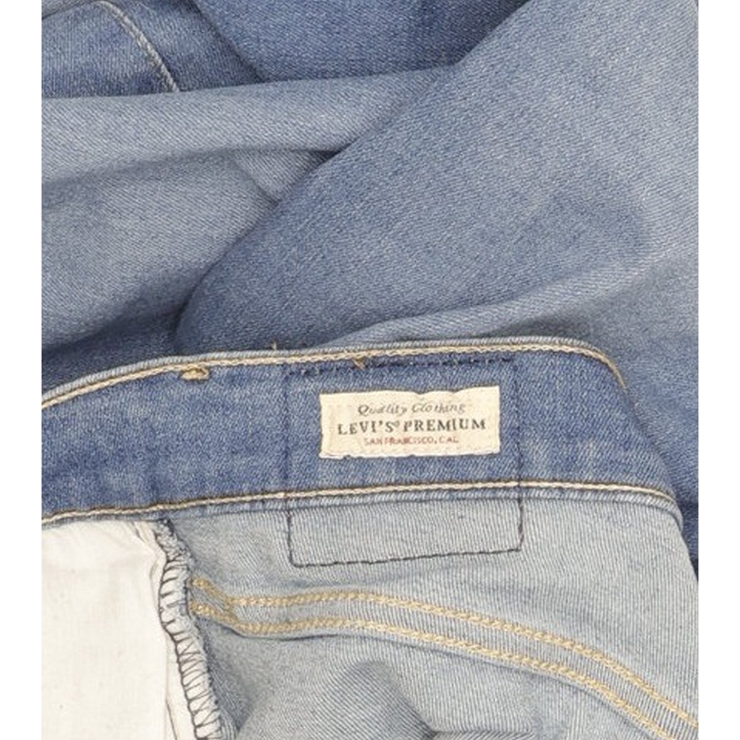 Levi's Mile Blue Skinny Slim Stretch Jeans High Waisted W29 L31