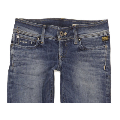 G-Star Ford Women Blue Bootcut Loose Stretch Jeans W26 L30