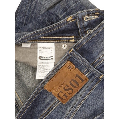 G-Star Ford Women Blue Bootcut Loose Stretch Jeans W26 L30