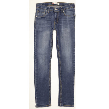 Levi's 510 Kids Blue Skinny Slim Jeans W28 L30