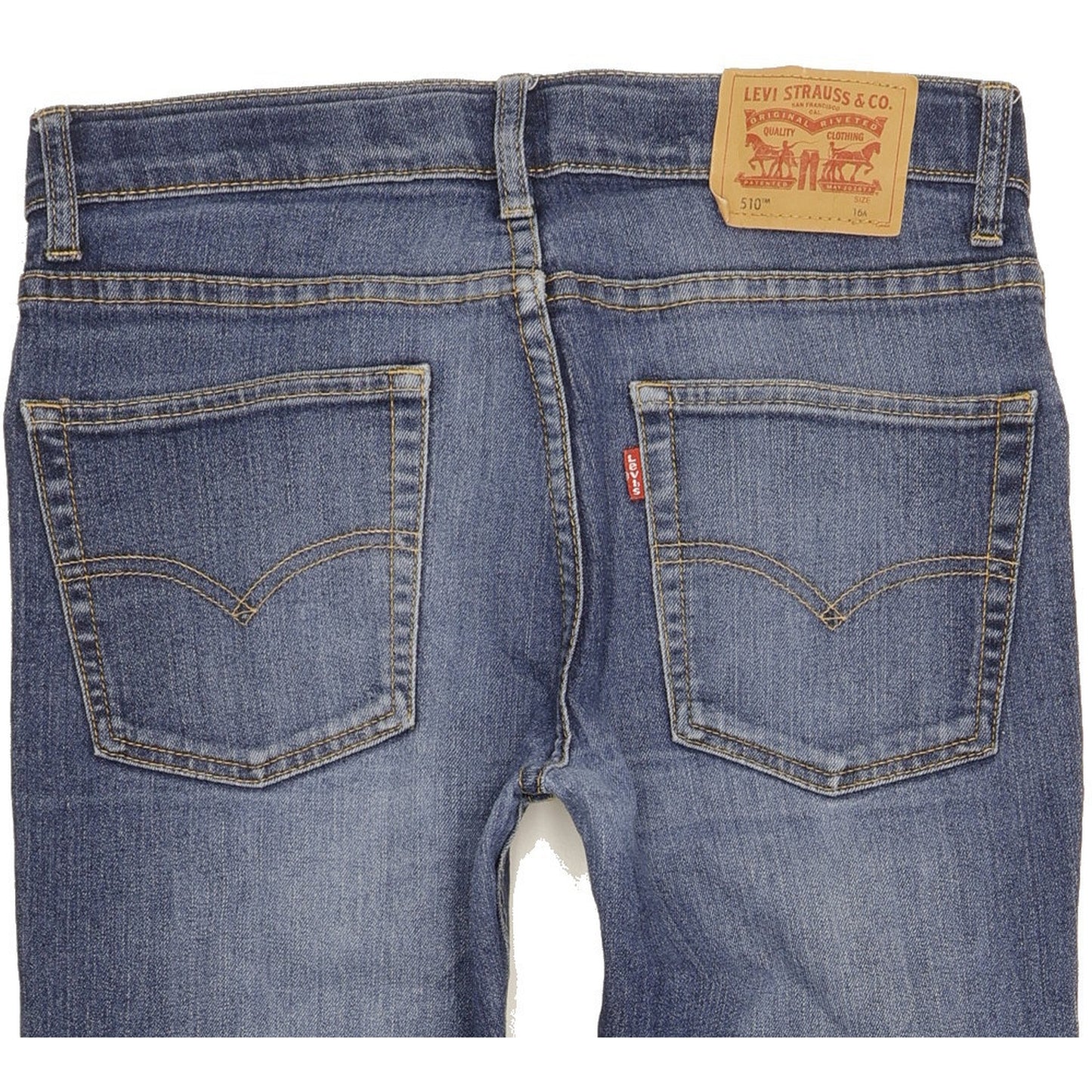 Levi's 510 Kids Blue Skinny Slim Jeans W28 L30