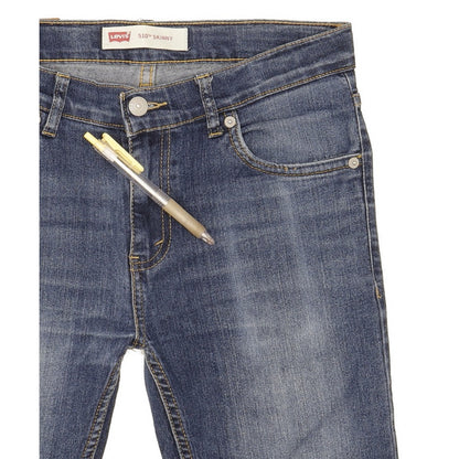 Levi's 510 Kids Blue Skinny Slim Jeans W28 L30