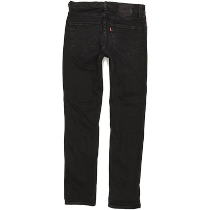 Levi's 511 Men Black Straight Slim Stretch Jeans W32 L32