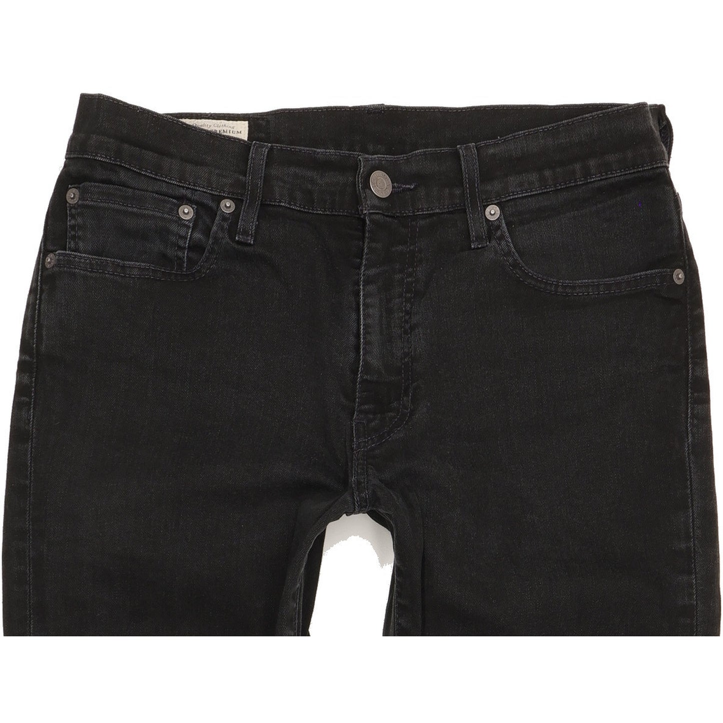 Levi's 511 Men Black Straight Slim Stretch Jeans W32 L32
