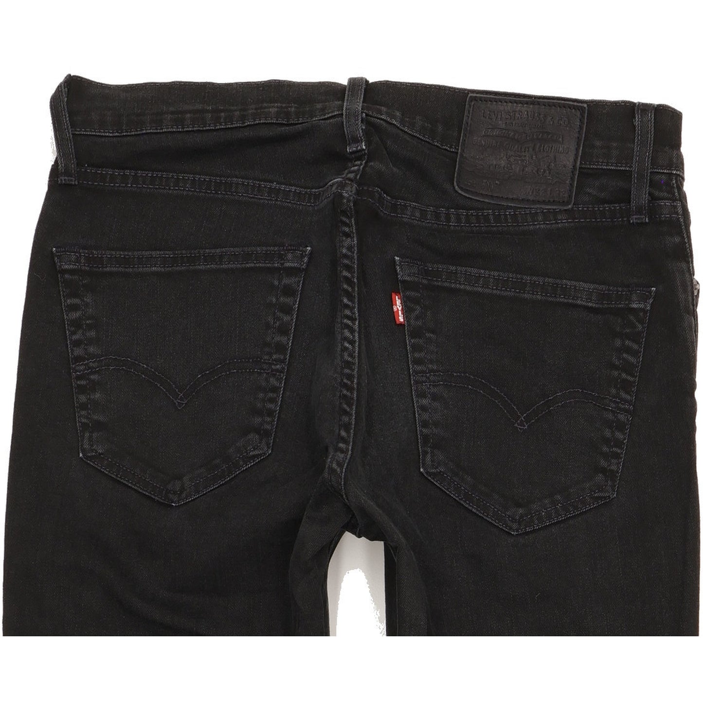 Levi's 511 Men Black Straight Slim Stretch Jeans W32 L32