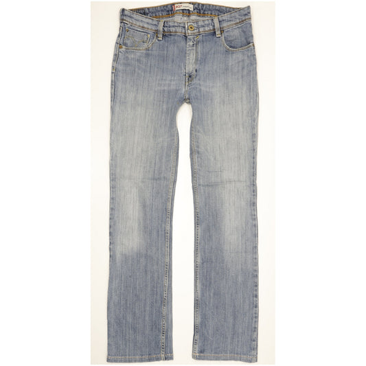 Levi's 627 Women Blue Straight Slim Stretch Jeans W31 L31