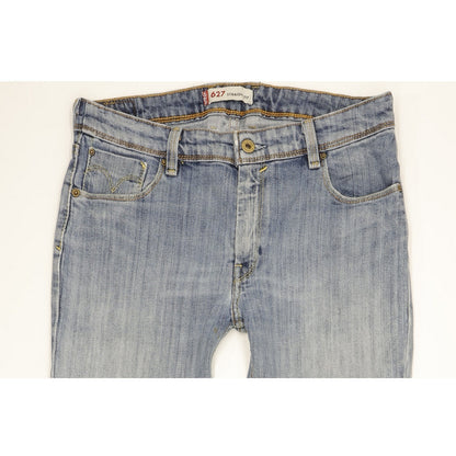 Levi's 627 Women Blue Straight Slim Stretch Jeans W31 L31