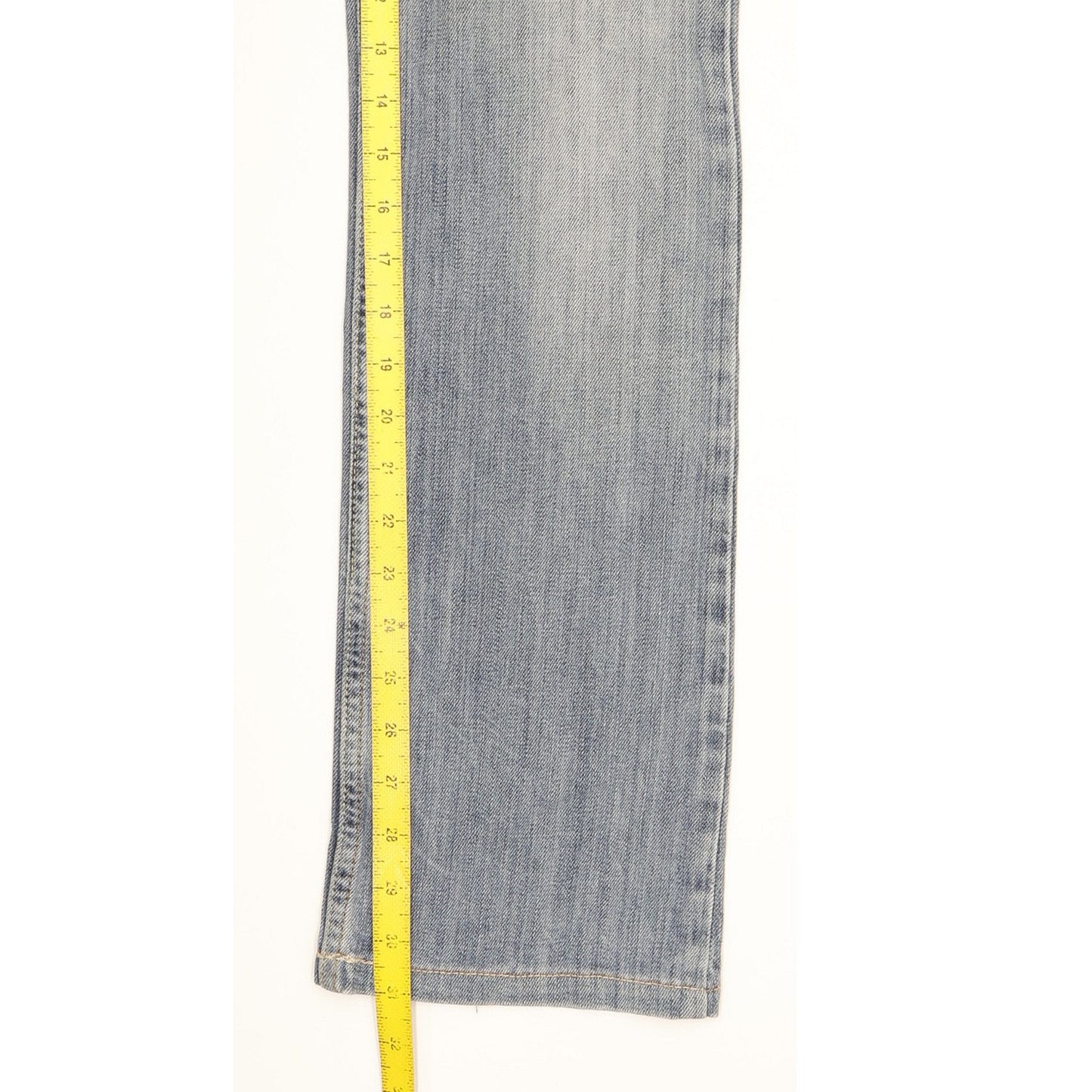 Levi's 627 Women Blue Straight Slim Stretch Jeans W31 L31