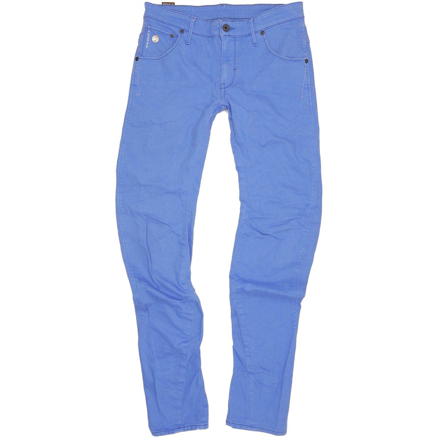 G-Star Arc 3D Men Blue Straight Slim Stretch Jeans W32 L36