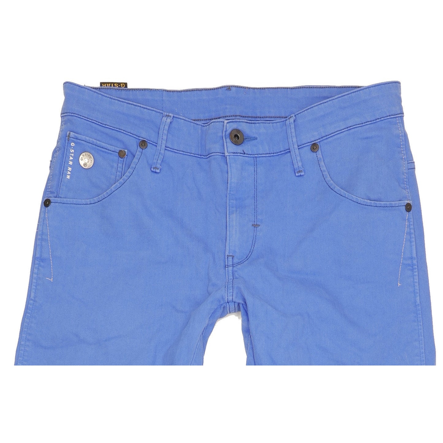 G-Star Arc 3D Men Blue Straight Slim Stretch Jeans W32 L36