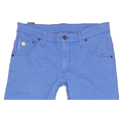 G-Star Arc 3D Men Blue Straight Slim Stretch Jeans W32 L36
